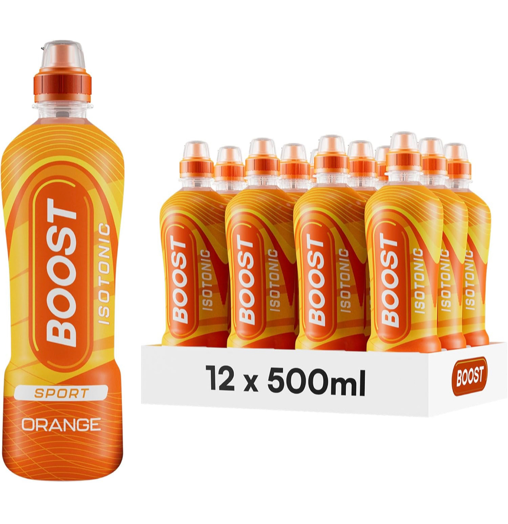 Boost Orange bottles