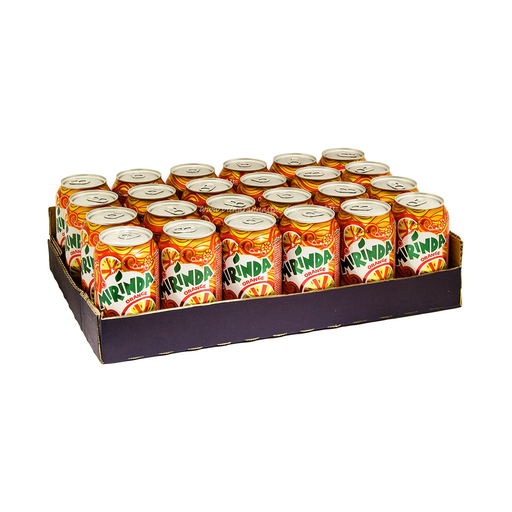 Mirinda Orange cans